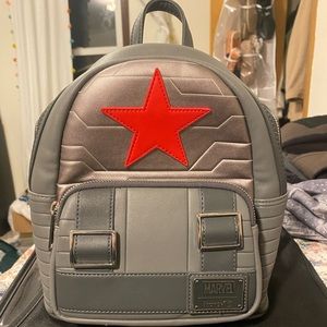 Loungefly Marvel Winter Soldier Mini Backpack